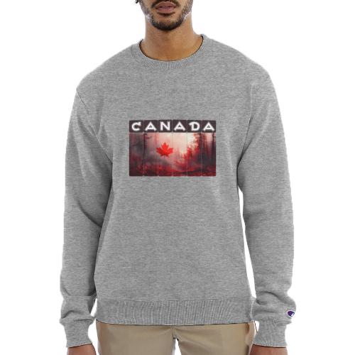 Canada Nature Vibes - Champion Unisex Powerblend Sweatshirt 