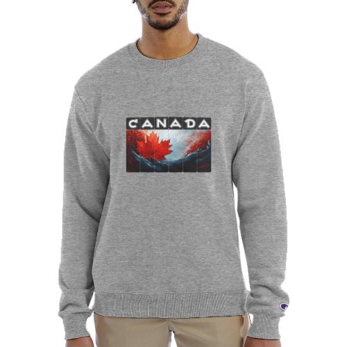 Canada Icon in Color - Champion Unisex Powerblend Sweatshirt 