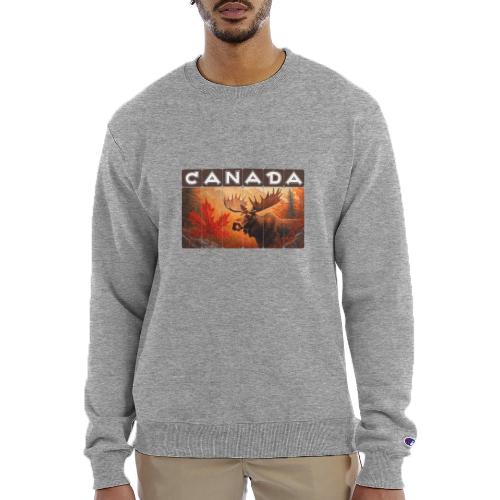 True North Canada - Champion Unisex Powerblend Sweatshirt 