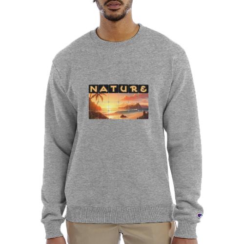 Nature: Tropical Twilight - Champion Unisex Powerblend Sweatshirt 