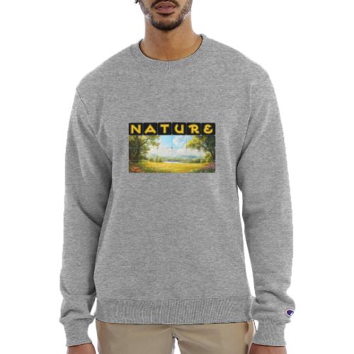 Nature: Summer Fields - Champion Unisex Powerblend Sweatshirt 