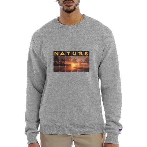 Nature: Sunset Serenity - Champion Unisex Powerblend Sweatshirt 