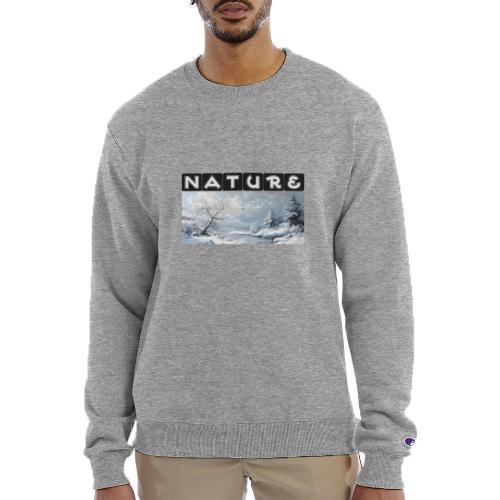Nature: Winter Embrace - Champion Unisex Powerblend Sweatshirt 