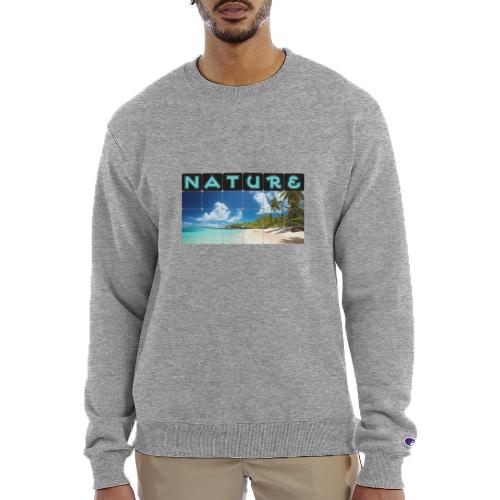 Nature: Island Bliss - Champion Unisex Powerblend Sweatshirt 