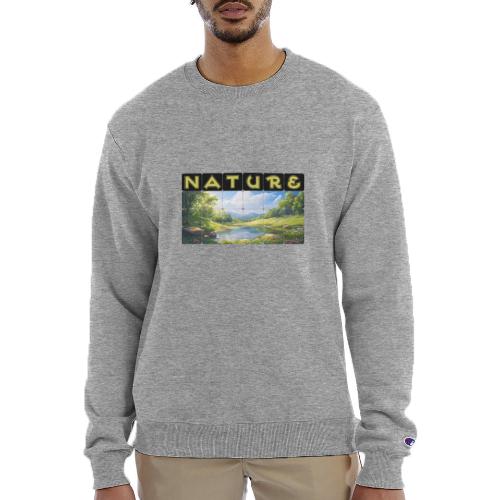 Nature: Springtime Serenity - Champion Unisex Powerblend Sweatshirt 