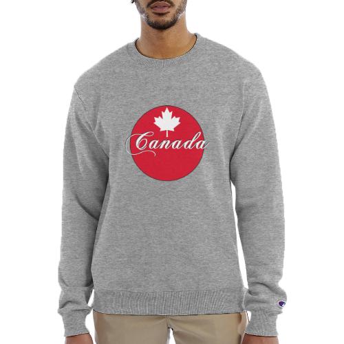 Canada in red and white - Champion Unisex Powerblend Sweatshirt 