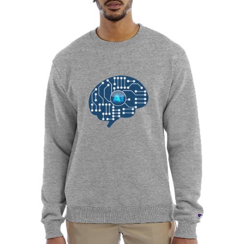 AI: Mind Wired - Champion Unisex Powerblend Sweatshirt 