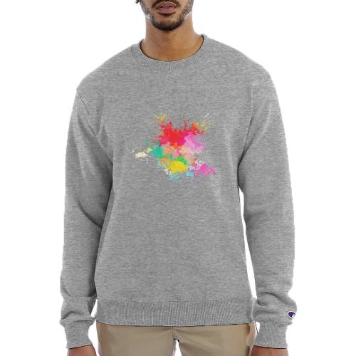 Psychedelic: Color Storm - Champion Unisex Powerblend Sweatshirt 
