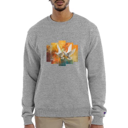Wings of Peace - Champion Unisex Powerblend Sweatshirt 