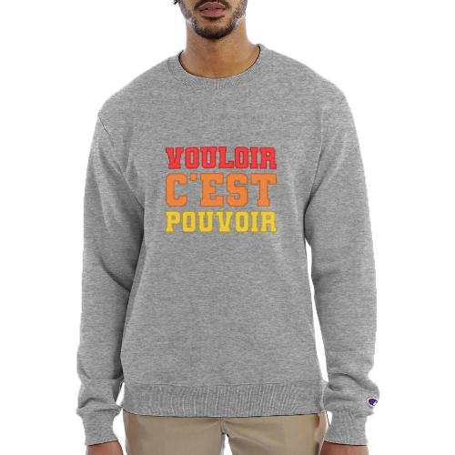 Where there's a will there's a way - Champion Unisex Powerblend Sweatshirt 