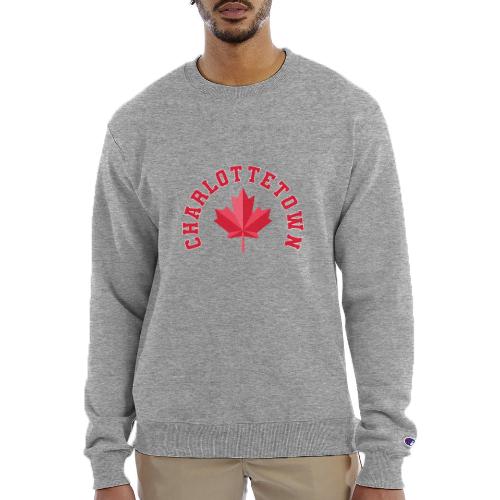 Charlottetown with maple leaf - Champion Unisex Powerblend Sweatshirt 