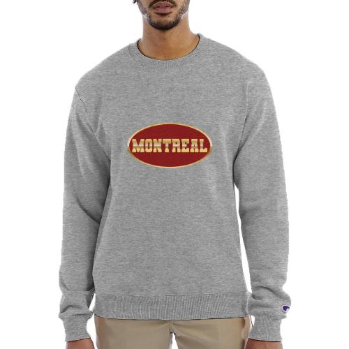 Montreal in Gold - Champion Unisex Powerblend Sweatshirt 