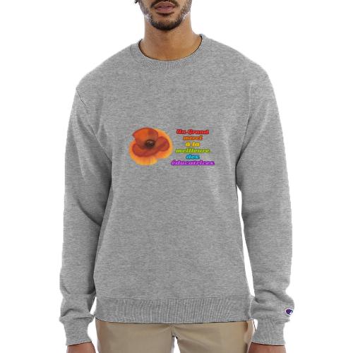 Thank you to the best educator - Champion Unisex Powerblend Sweatshirt 