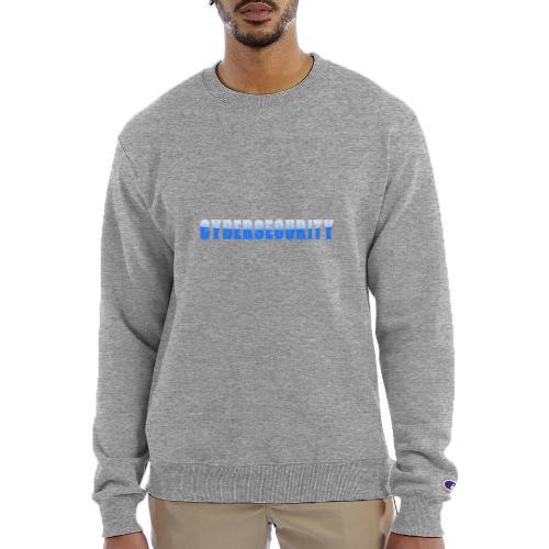 Cybersecurity Word Art Design - Champion Unisex Powerblend Sweatshirt 
