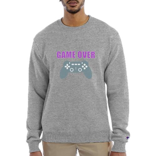 Game Over Gamer Controller Design - Champion Unisex Powerblend Sweatshirt 