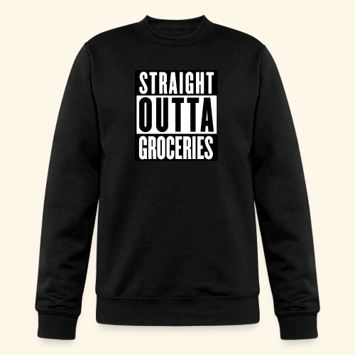 STRAIGHT OUTTA GROCERIES - Champion Unisex Powerblend Sweatshirt 
