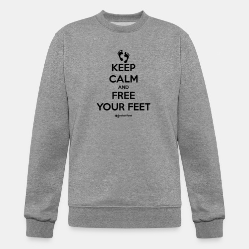 Keep Calm and Free Your Feet - Champion Unisex Powerblend Sweatshirt 