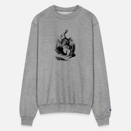 White Rabbit - Alice In Wonderland' Champion Unisex Powerblend Sweatshirt |  Spreadshirt