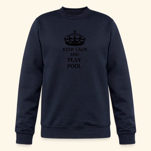 keep calm play pool blk - Champion Unisex Powerblend Sweatshirt 