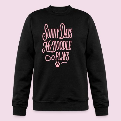 Sunny Days My Doodle Plays - Champion Unisex Powerblend Sweatshirt 