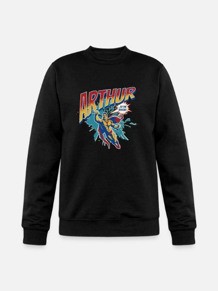 Superhero Arthur - Champion Unisex Powerblend Sweatshirt - black