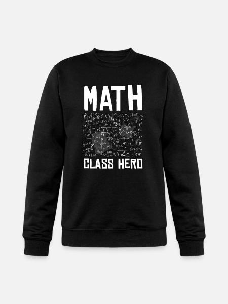 Math Class Hero - Champion Unisex Powerblend Sweatshirt - black