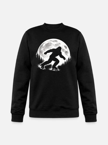 Bigfoot Roller Skater - Champion Unisex Powerblend Sweatshirt - black