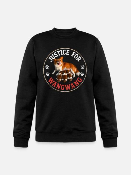 Justice For Wangwang Dog - Champion Unisex Powerblend Sweatshirt  - black