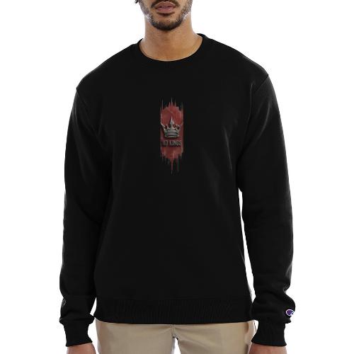 NO KINGS - Distressed Anarchy Crown - Champion Unisex Powerblend Sweatshirt 