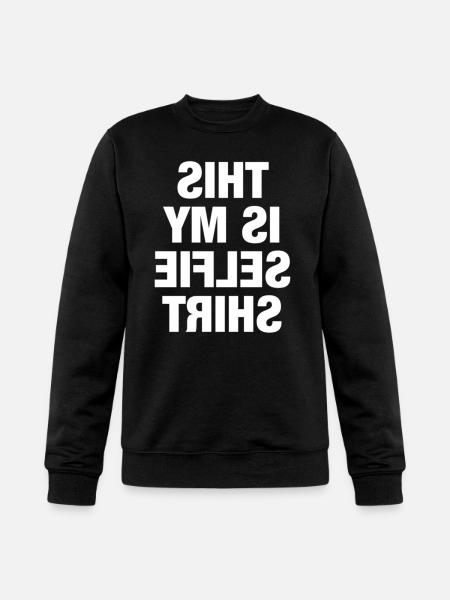 This is My Selfie - Champion Unisex Powerblend Sweatshirt - black