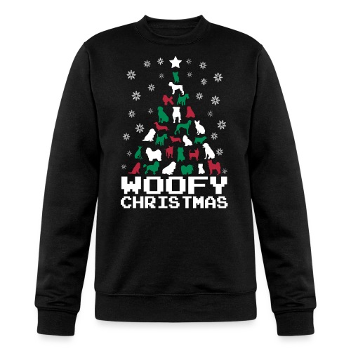 Woofy Christmas Tree - Champion Unisex Powerblend Sweatshirt 
