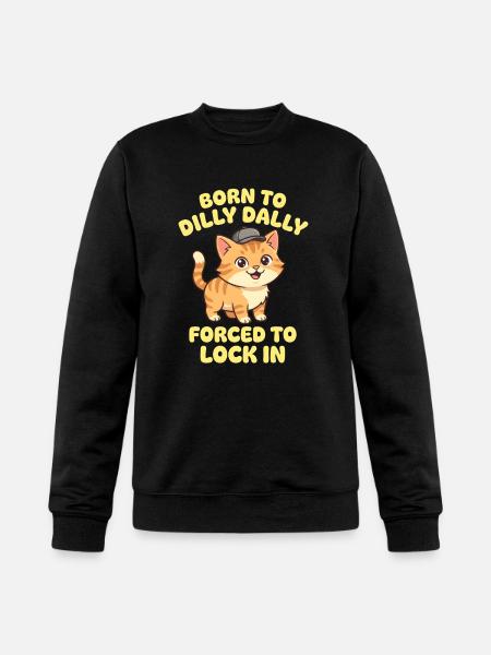 Kitty Lock-In - Champion Unisex Powerblend Sweatshirt - black