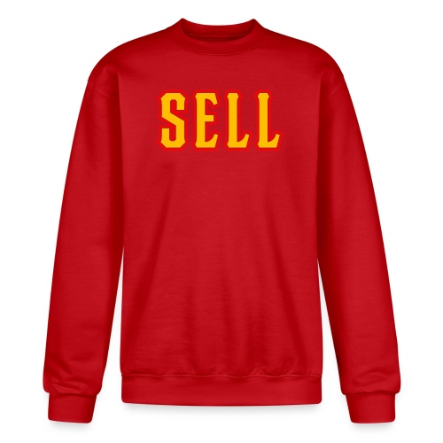 Sell (Red Accents) - Champion Unisex Powerblend Sweatshirt 