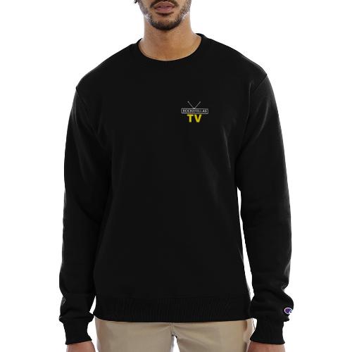 Rockefellas TV Outlined Logo Tee - Champion Unisex Powerblend Sweatshirt 