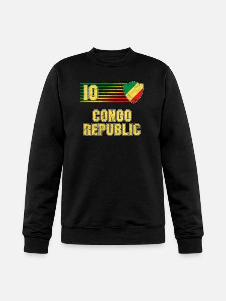 Congo Republic - Champion Unisex Powerblend Sweatshirt  - black