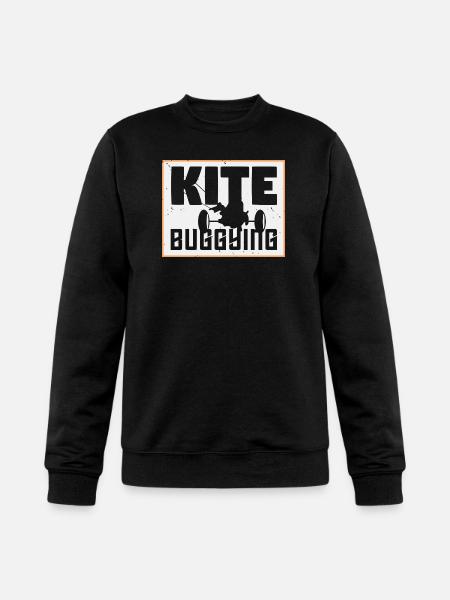 Kite Buggying - Champion Unisex Powerblend Sweatshirt - black