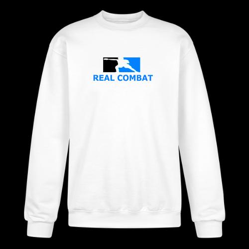 RCM MMA & BOXING Light Blue White Text - Champion Unisex Powerblend Sweatshirt 
