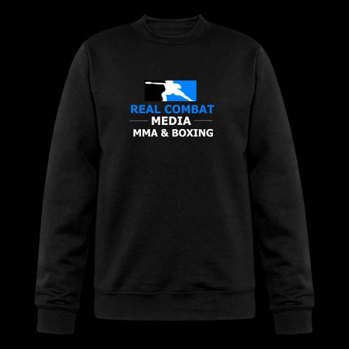 RCM MMA & BOXING Light Blue White Text - Champion Unisex Powerblend Sweatshirt 