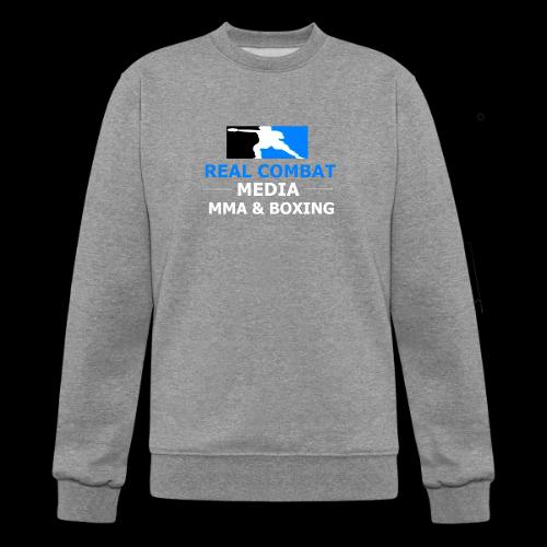 RCM MMA & BOXING Light Blue White Text - Champion Unisex Powerblend Sweatshirt 