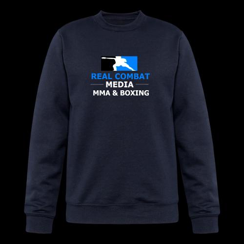 RCM MMA & BOXING Light Blue White Text - Champion Unisex Powerblend Sweatshirt 