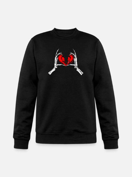 Broken heart - Champion Unisex Powerblend Sweatshirt - black