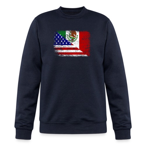 Vintage Mexican American Flag - Champion Unisex Powerblend Sweatshirt 