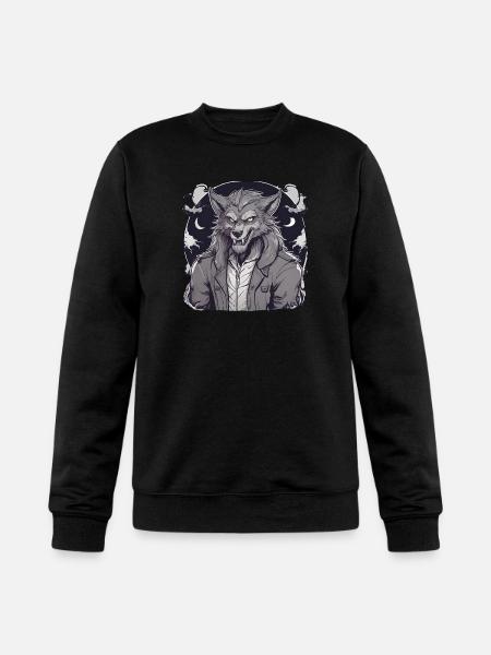 Halloween Werewolf - Champion Unisex Powerblend Sweatshirt - black