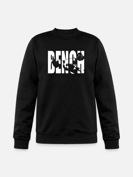 Bench Press - Champion Unisex Powerblend Sweatshirt - black