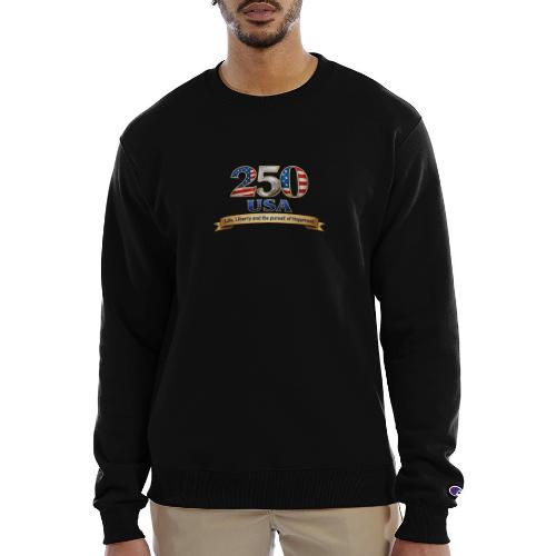 250 USA Liberty Banner - Champion Unisex Powerblend Sweatshirt 