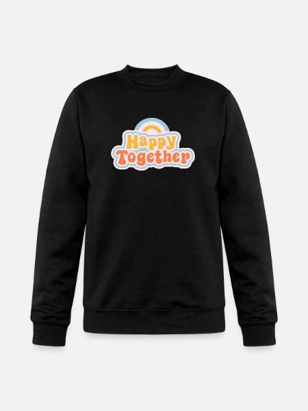 Happy together - Champion Unisex Powerblend Sweatshirt - black