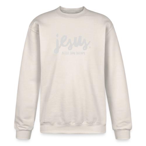Jesus Better than therapy design 1 in light blue - Champion Unisex Powerblend Sweatshirt 