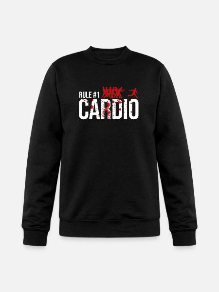 Rule 1 Cardio - Champion Unisex Powerblend Sweatshirt - black