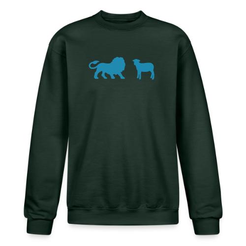 Lion and the Lamb - Champion Unisex Powerblend Sweatshirt 