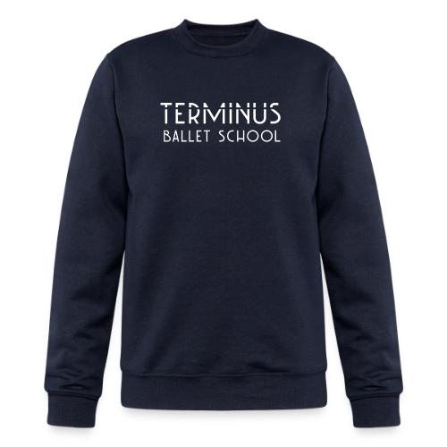 School Logo (white text) - Champion Unisex Powerblend Sweatshirt 